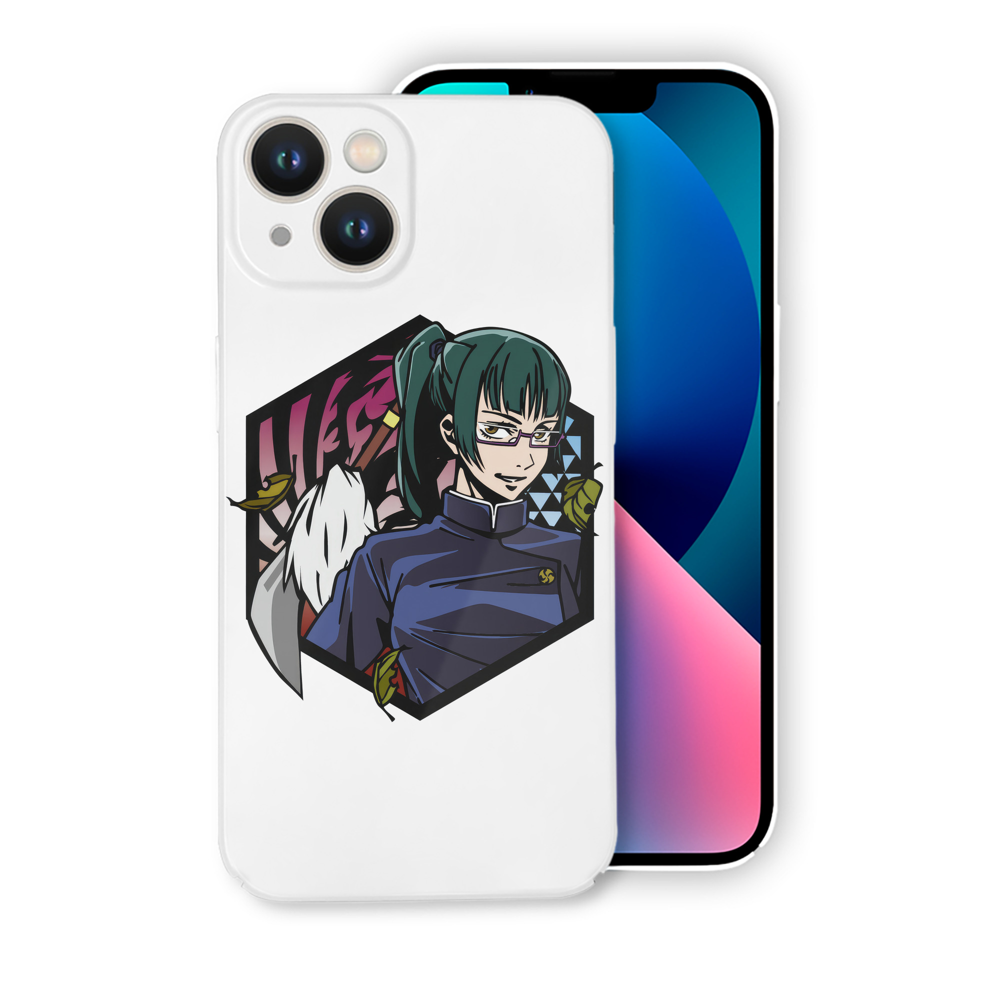 （画像用） 呪術廻戦 Jujutsu Kaisen 【iPhone 14シリーズ対応】ハードケース